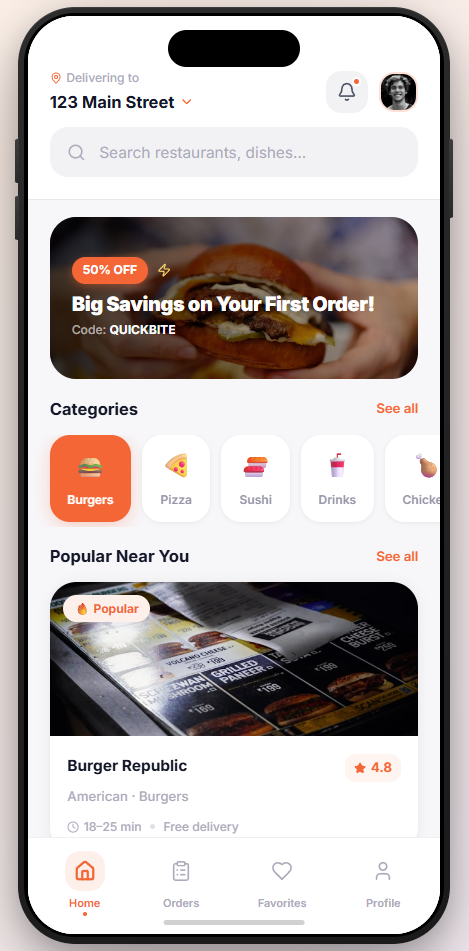 QuickBite display 2
